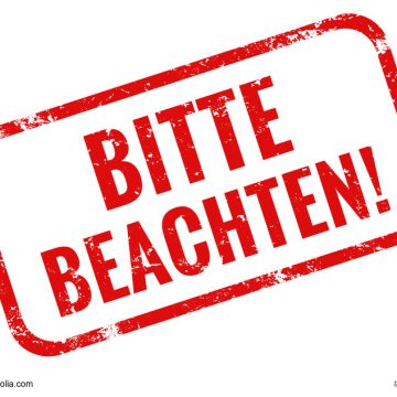 Events finden indoor statt!