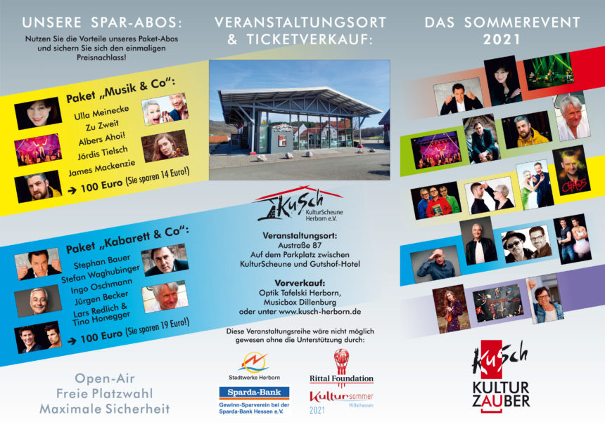 Künstlergrüße und wichtige Infos